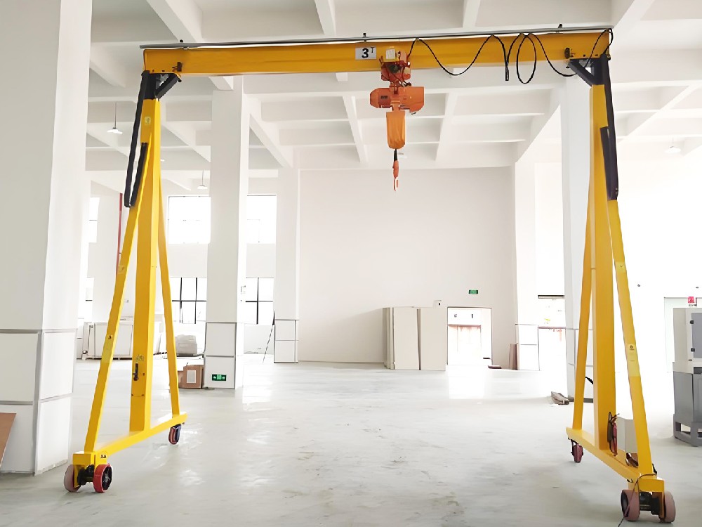 Mobile portable gantry crane 1 ton, 2 ton, 3 ton, 5 ton